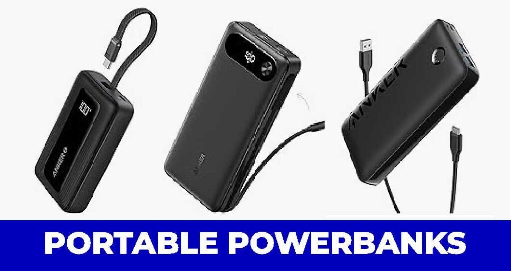 gadgets for men electronics - portable power banks
