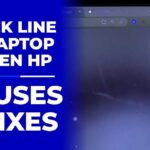 Black Line on Laptop Screen HP