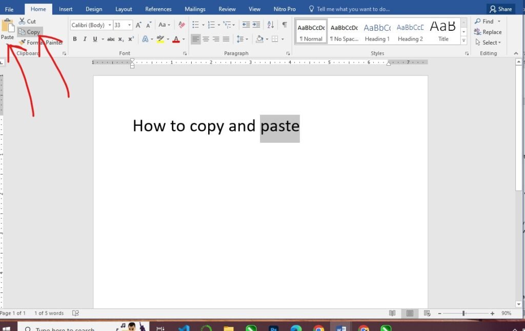 How to Copy and Paste with the Mouse or Touchpad