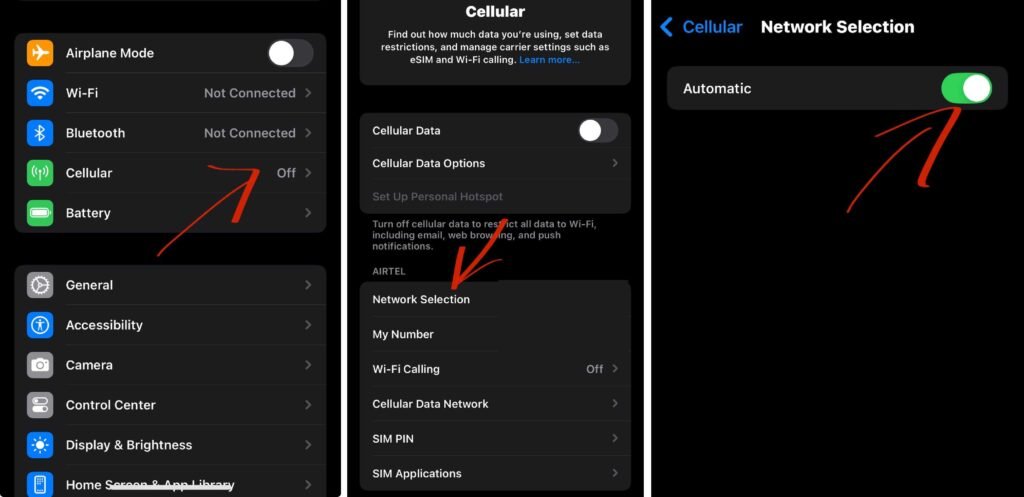 How to Fix “No Service” on iPhone